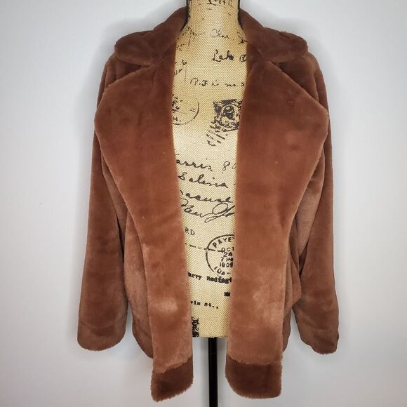 Aerie Faux Fur Jacket Size S - Picture 1 of 13